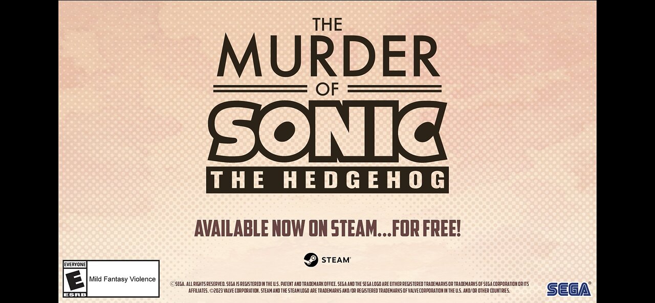 The Murder of Sonic the Hedgehog is now on Steam