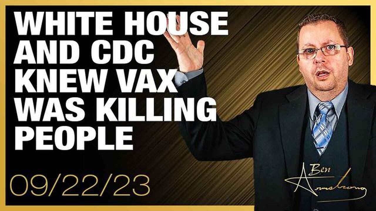 BOMBSHELL FOIA REQUEST SHOWS WHITE HOUSE AND CDC KNEW VAX WAS KILLING PEOPLE