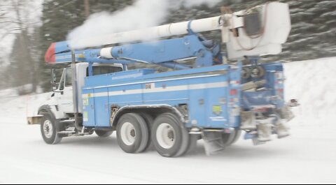A holiday weekend winter storm is putting Consumers Energy on guard against potential power outages