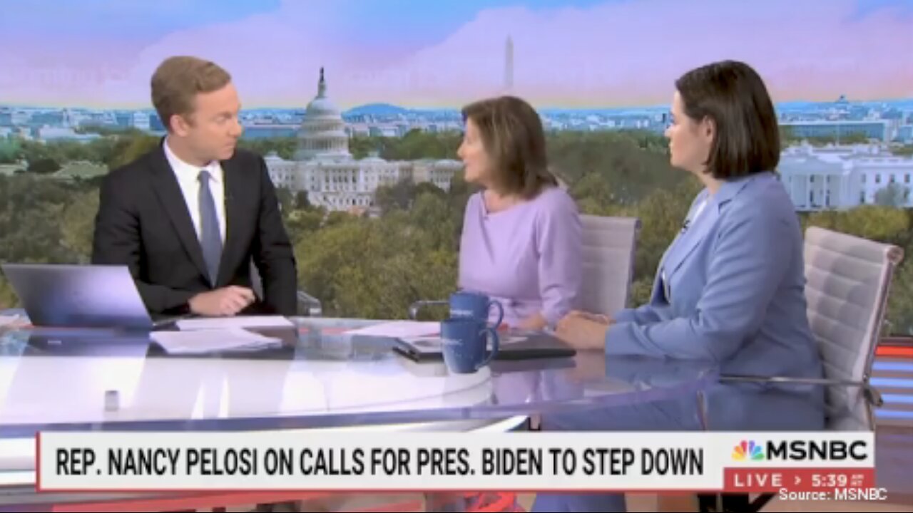 Pelosi Refuses To Endorse Biden, Accused Of Already Knowing His Replacement