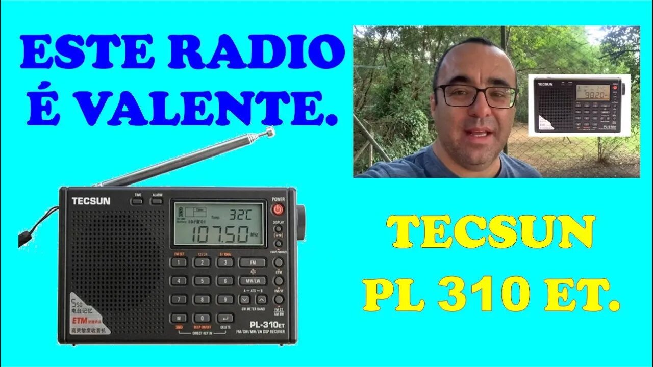 Radioescuta Tecsun PL 310 ET ondas curtas LIMEIRA SP 25 03 2020 EP 04