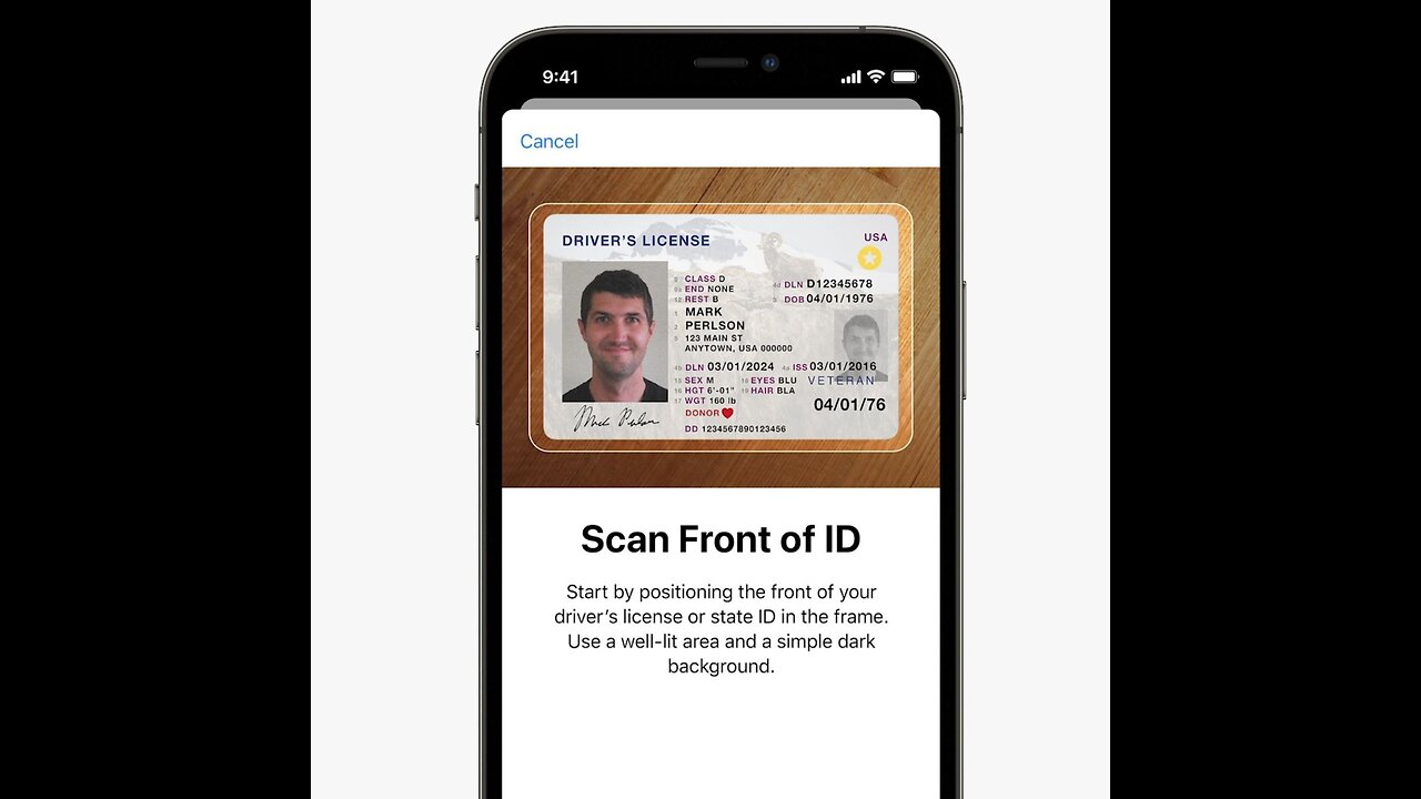 Digital Drivers License