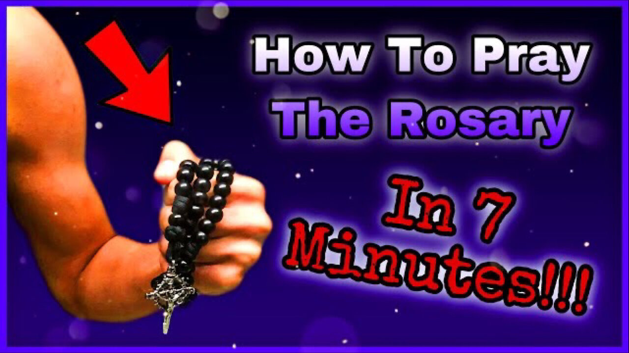 How To Pray The Rosary LIKE A PRO!!! [ROSARY TUTORIAL]