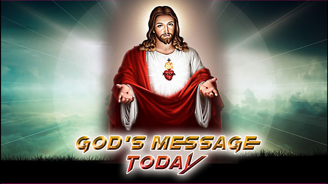 God's message for you today-1 #Gospel Today