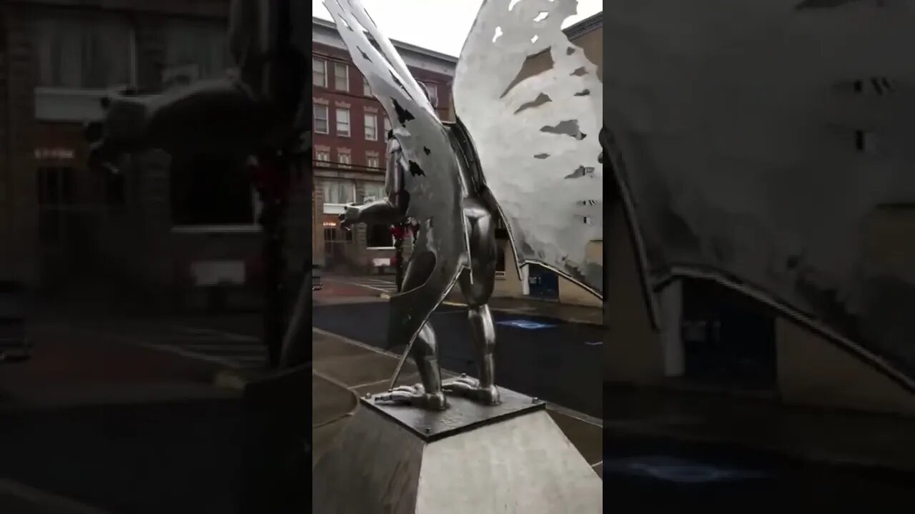 Mothman Statue - Point Pleasant West Virginia