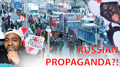 Liberal Media PANICS Over Freedom Truckers Protest Calling It A 'Cult' & Russian Propaganda