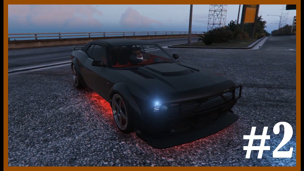 Cutting up traffic in GTA5 #2