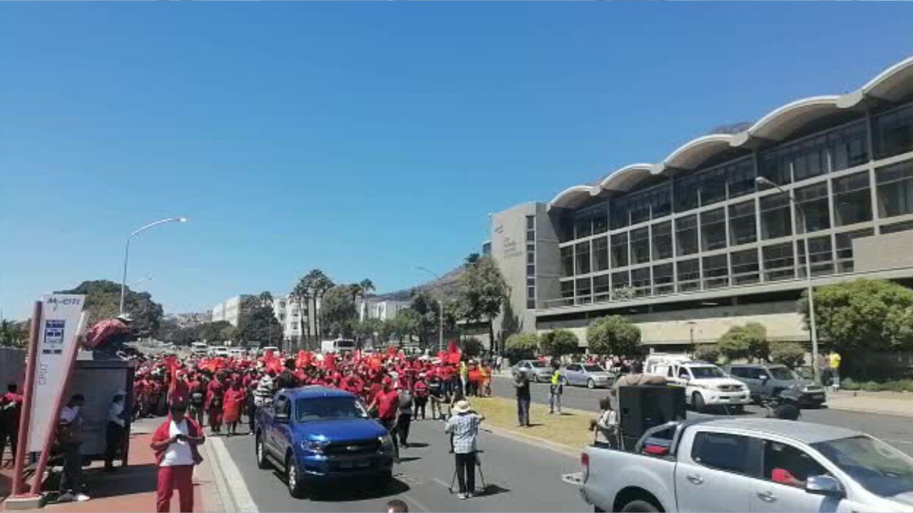 EFF march to Parliament Part 1