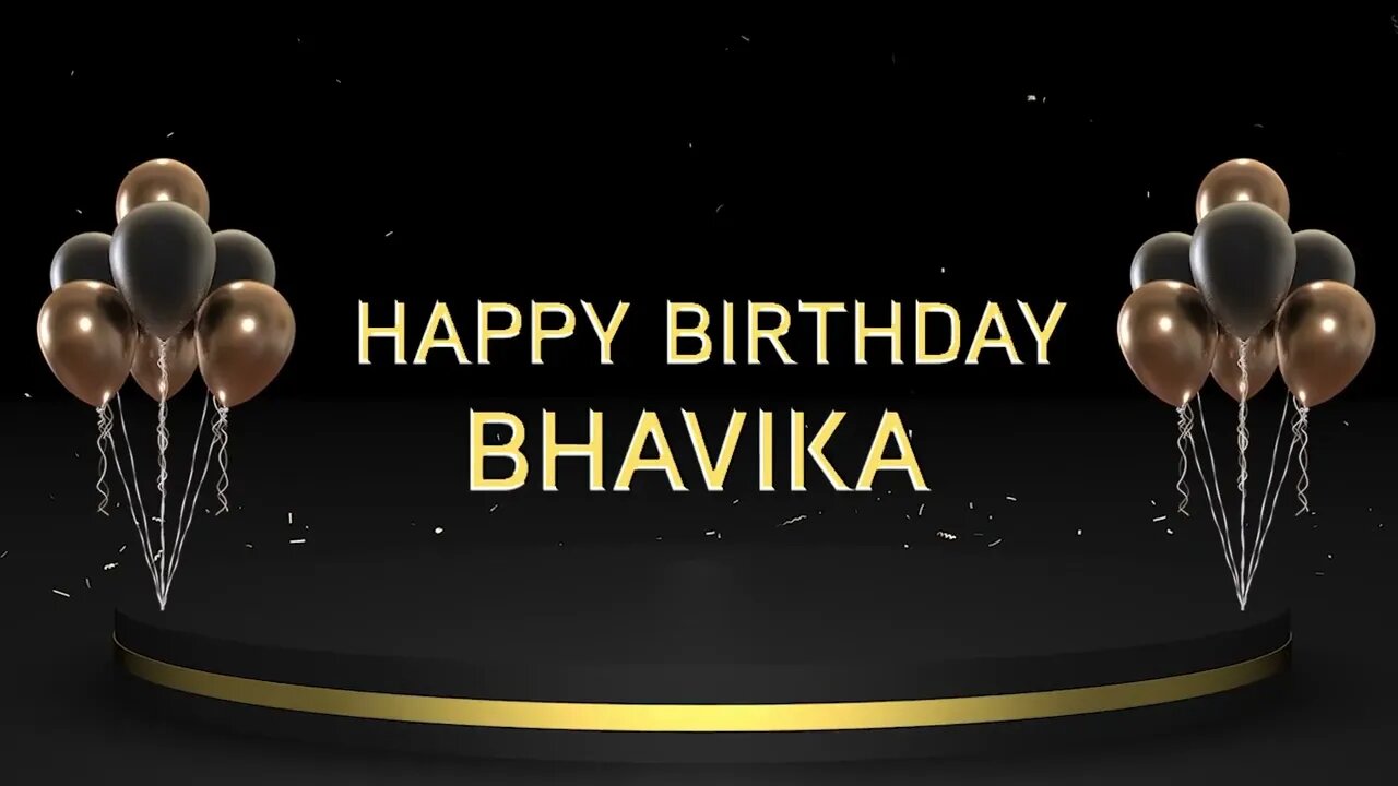 Wish you a very Happy Birthday Bhavika