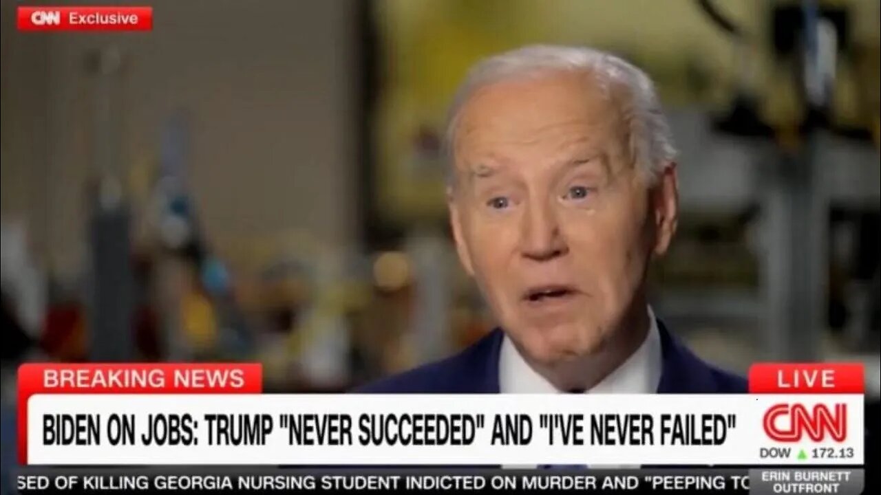 Joe Biden Falls Apart in Train-Wreck CNN Interview