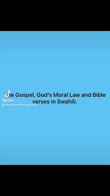 Tonight’s Gospel translations Swahili and Burmese. #gospel #bibleverses #tencommandments