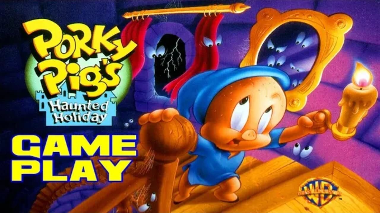 Porky Pig's Haunted Holiday - Super Nintendo Gameplay 😎Benjamillion