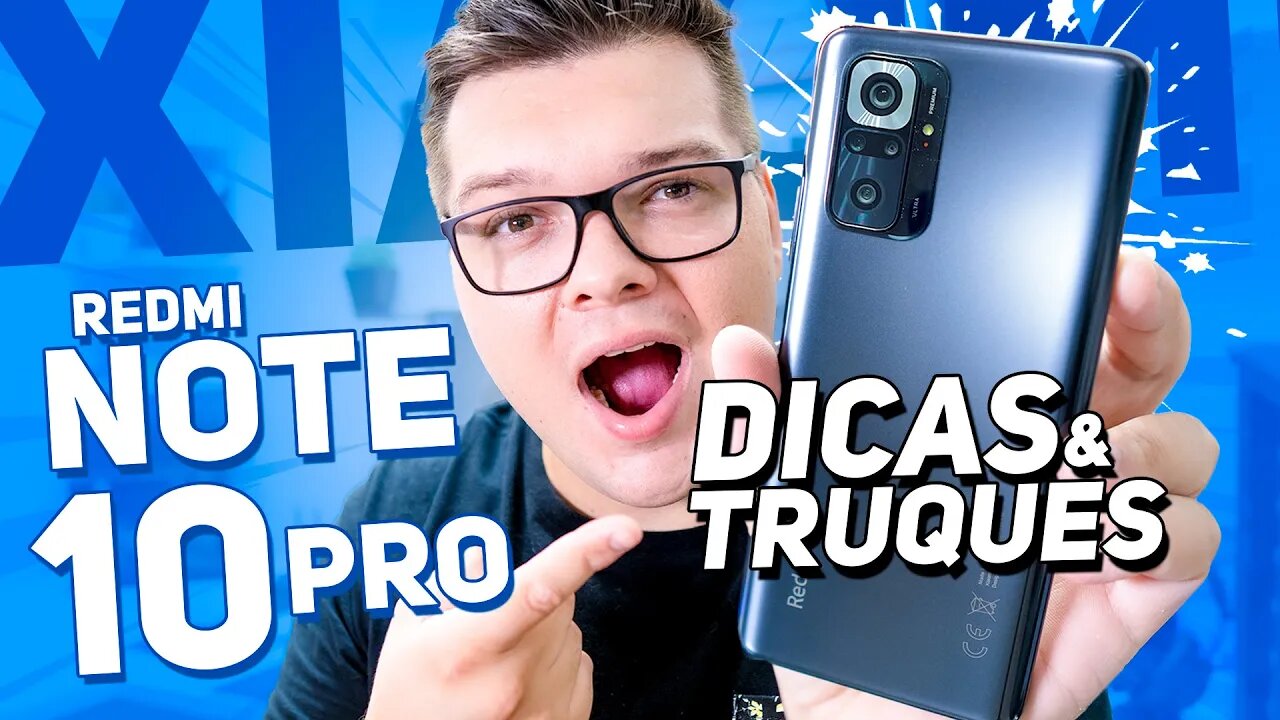 REDMI NOTE 10 PRO - TOP 10 DICAS & TRUQUES PARA ELE!