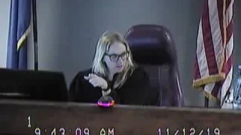 Ryan Geraldo before Clark County Family Court Judge Denise Gentile 11/2/19