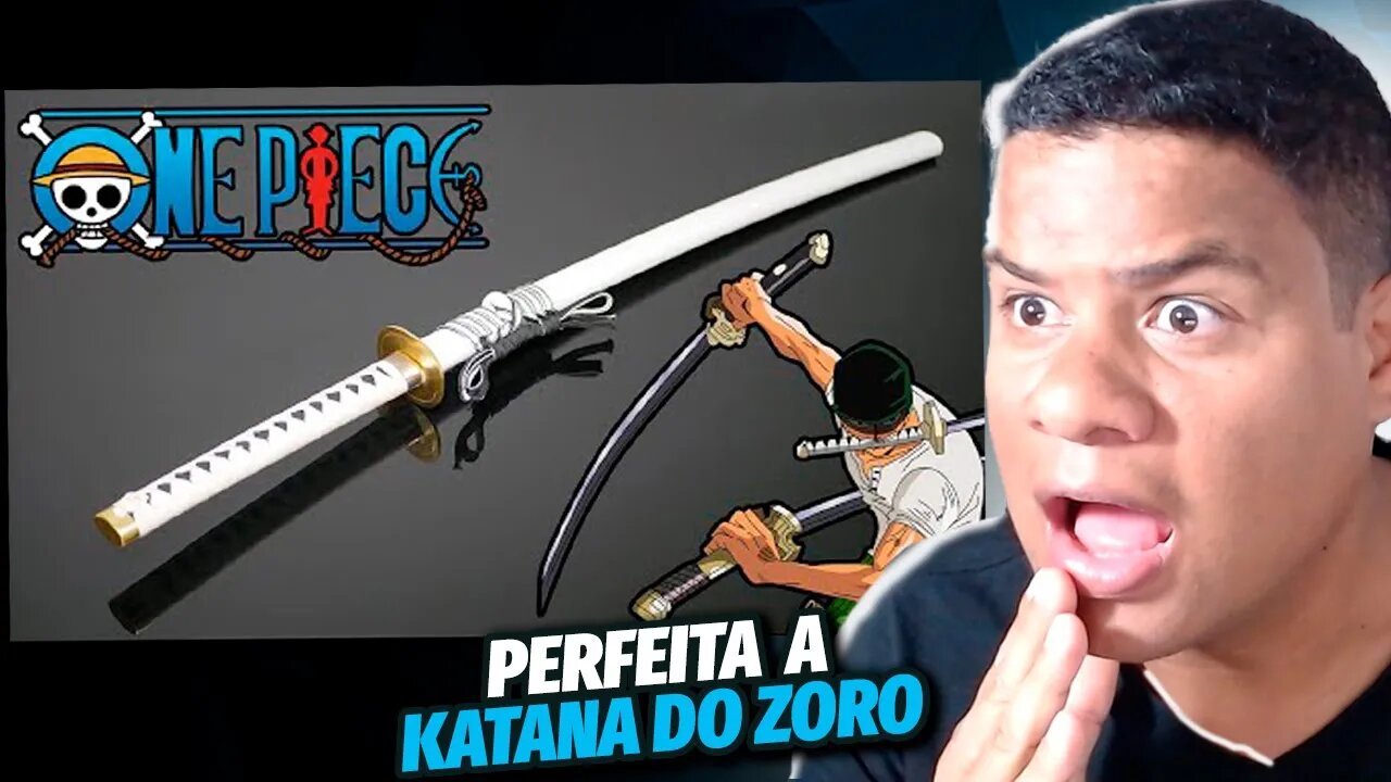 ELE FEZ UMA KATANA DO ZORO (One Piece)| React Anime Pro