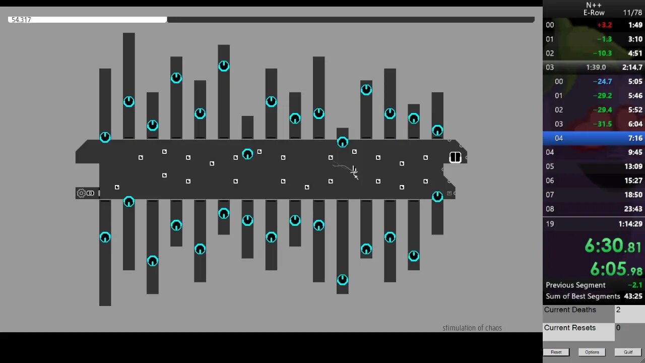 N++ - Solo E-row - 1:00:33