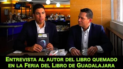 Entrevista al autor del libro quemado por feministas en la Feria del Libro de Guadalajara