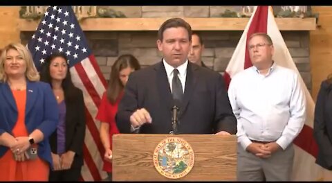 Florida Governor Ron DeSantis