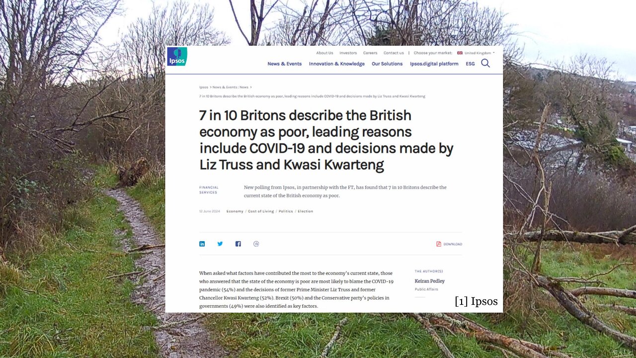 UK - British Perception on the Economy
