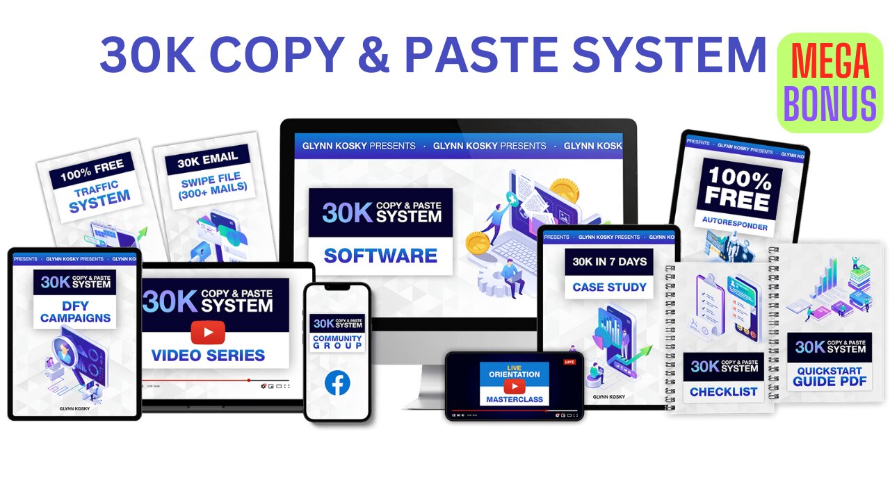 30K Copy & Paste System & Bonus