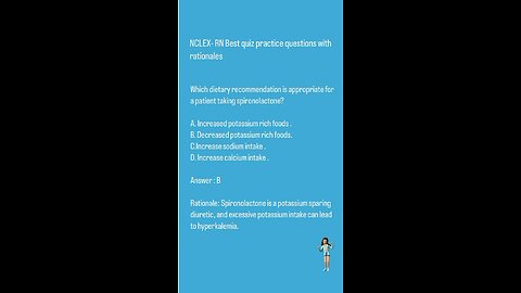 NCLEX-RN Best quiz practice questions with rationals (Cardiovascular-1)