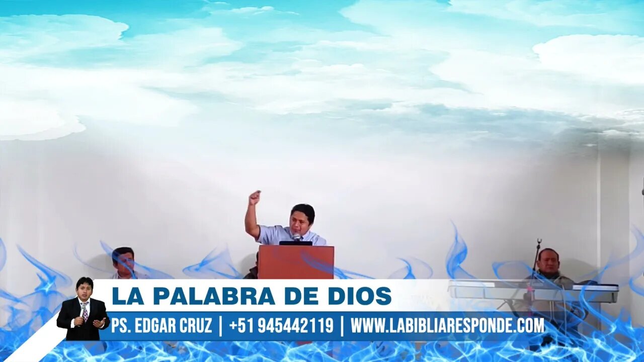 LA PALABRA DE DIOS - EVANGELISTA EDGAR CRUZ