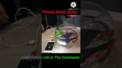 power bank with soler charger