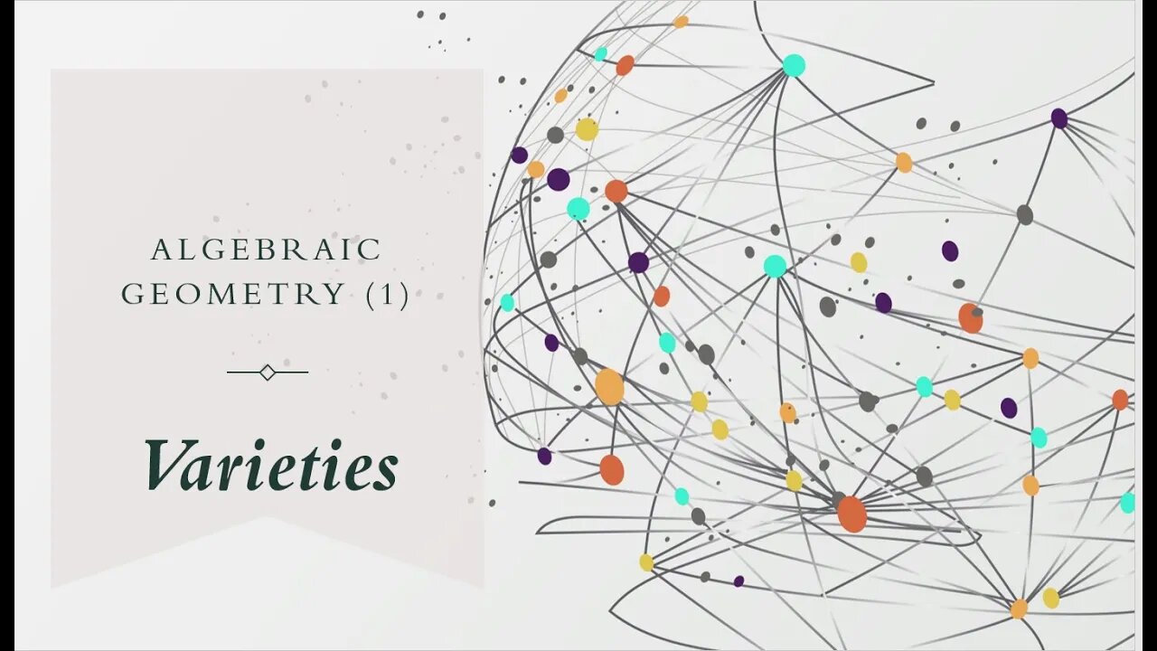 algebraic geometry: introduction to Varieties (affine varieties) and Zariski topology