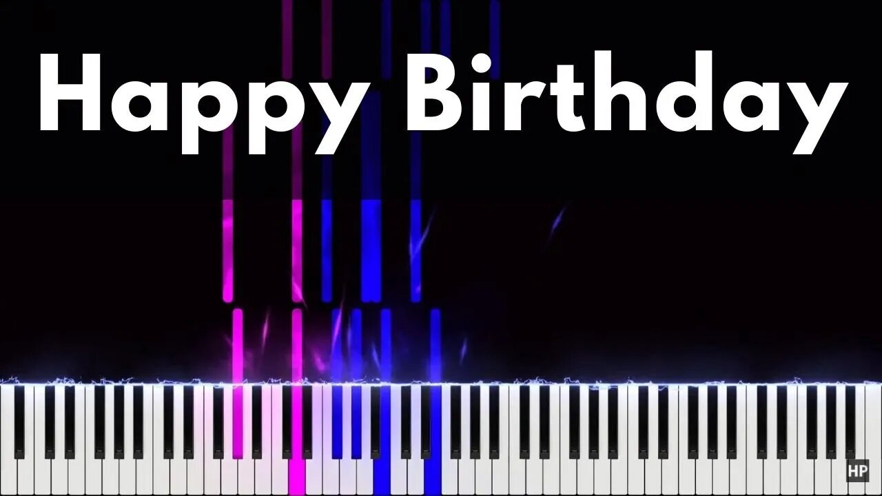 Happy Birthday Jazz Harmonization - Piano Tutorial