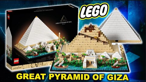 Great Pyramid Of Giza : Lego : 4K