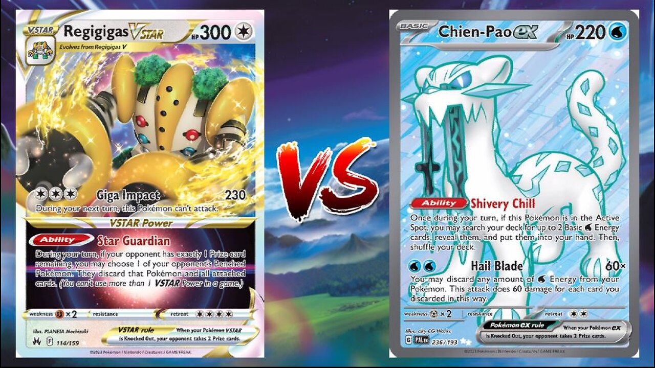 Pokemon TCG Live Regigigas Gardenia VS Chien-Pao EX Baxcalibur!!