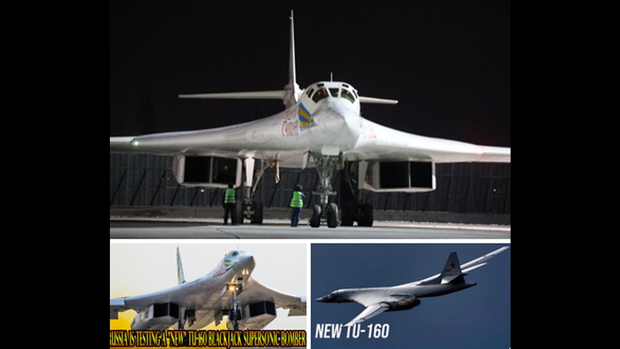 New Tu-160M, Russia’s Upgraded Strategic Bomber, Begins State Testing Amid Ukraine War