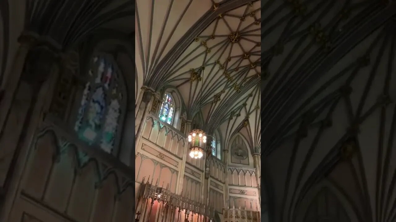 Exploring a giant church
