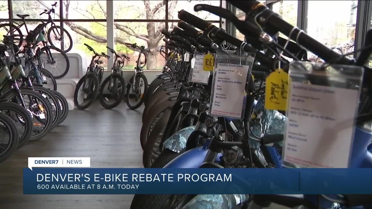 600 e-bike rebates available for Denver residents