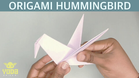 How To Make Origami Hummingbird - Easy And Step By Step Tutorial