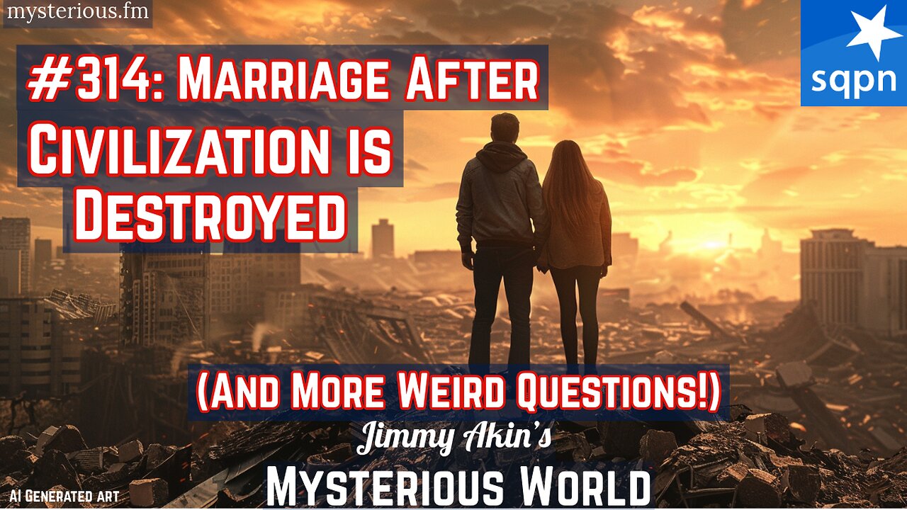 Marriage After Civilization Is Destroyed (& More Weird Questions) - Jimmy Akin's Mysterious World