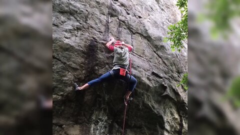 Långbeta: Thomas led, 7b+ @ Älvnäs