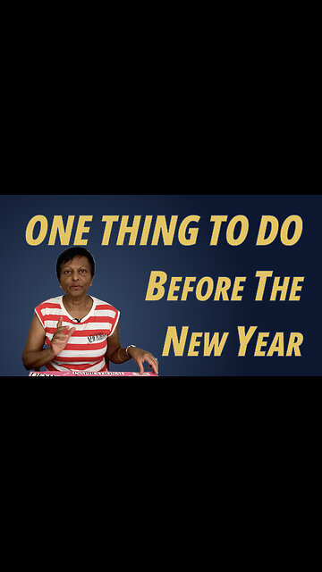 One Thing You Need To Do Before The New Year
