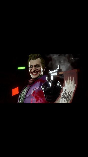 MK 11 THE JOKER FATAL BLOW SMILE #joker #johnnycage #netherrealm