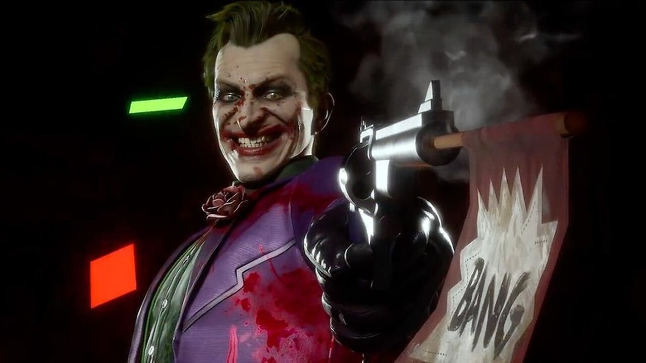 MK 11 THE JOKER FATAL BLOW SMILE #joker #johnnycage #netherrealm