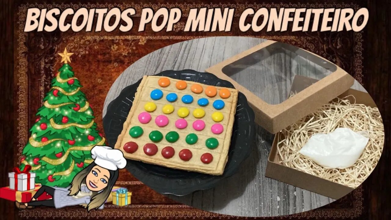 [TENDÊNCIA] Biscoito Pop It | Kit Mini Confeiteiro | Venda no Natal