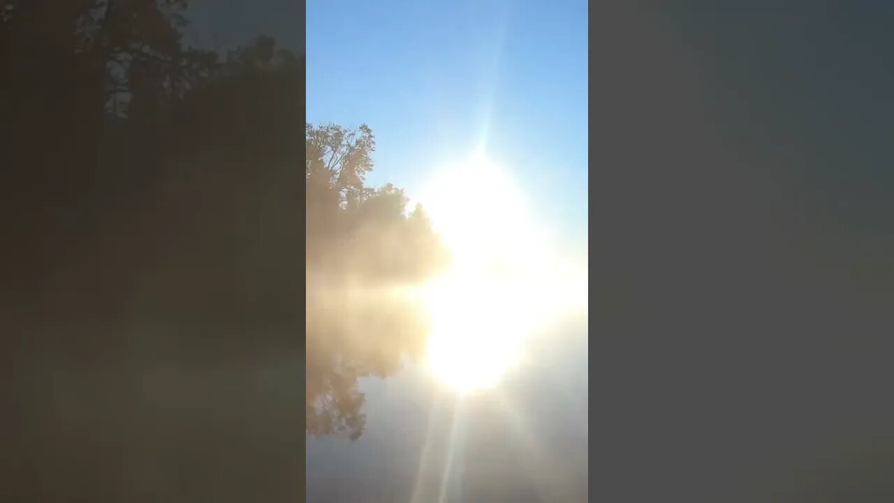 Sunrise on the water