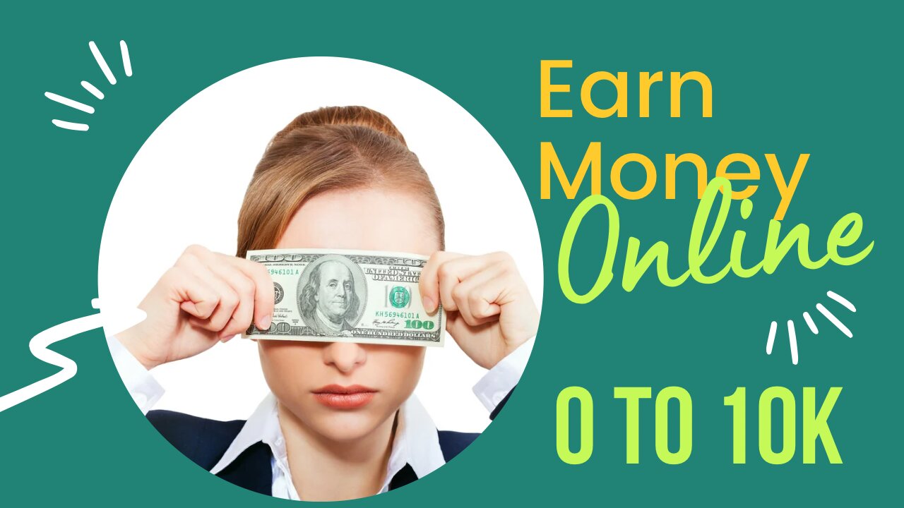 Earn Money Online For Beginners | 0 to 10k Guaranteed Explain All things in Video