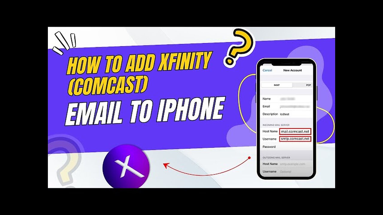 How to Add Xfinity (Comcast) Email to iPhone