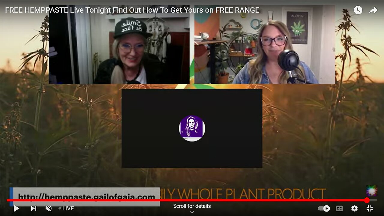 FREE HEMPPASTE Live Tonight Find Out How To Get Yours on FREE RANGE