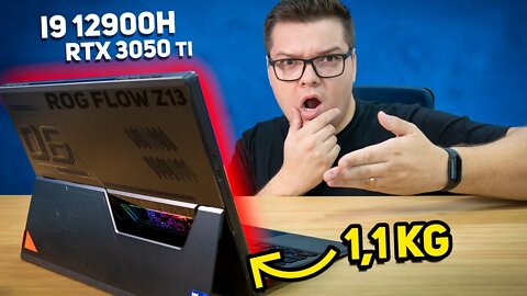 ASUS ROG FLOW Z13 | NOTEBOOK/TABLET INCRIVELMENTE LEVE E POTENTE!