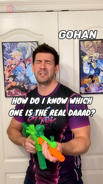 Gohan: Who’s my real dad?!