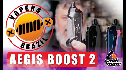 GeekVape Aegis Boost 2 - Está Curioso? O que mudou ? Review PTBR