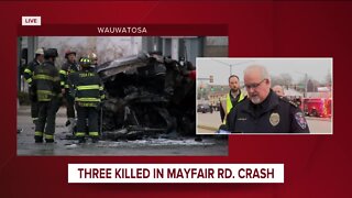 Three killed in Mayfair Road crash