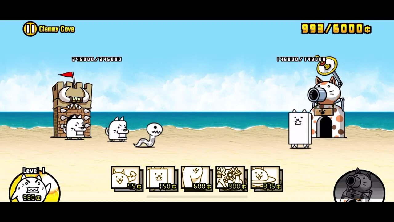 The Battle Cats - Low Tide Beach - Clammy Cove